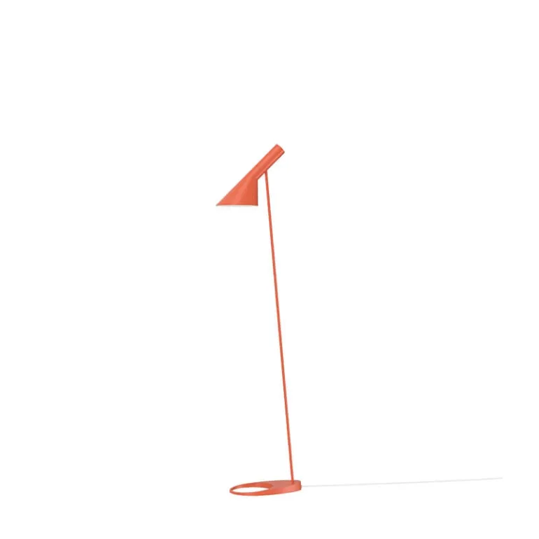 AJ gulvlampe, electric orange