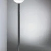 AM2C gulvlampe, krom/hvid