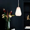 Anoli 1 pendel small, nordic guld/opal