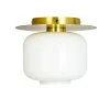 Arp loftlampe, opal/messing