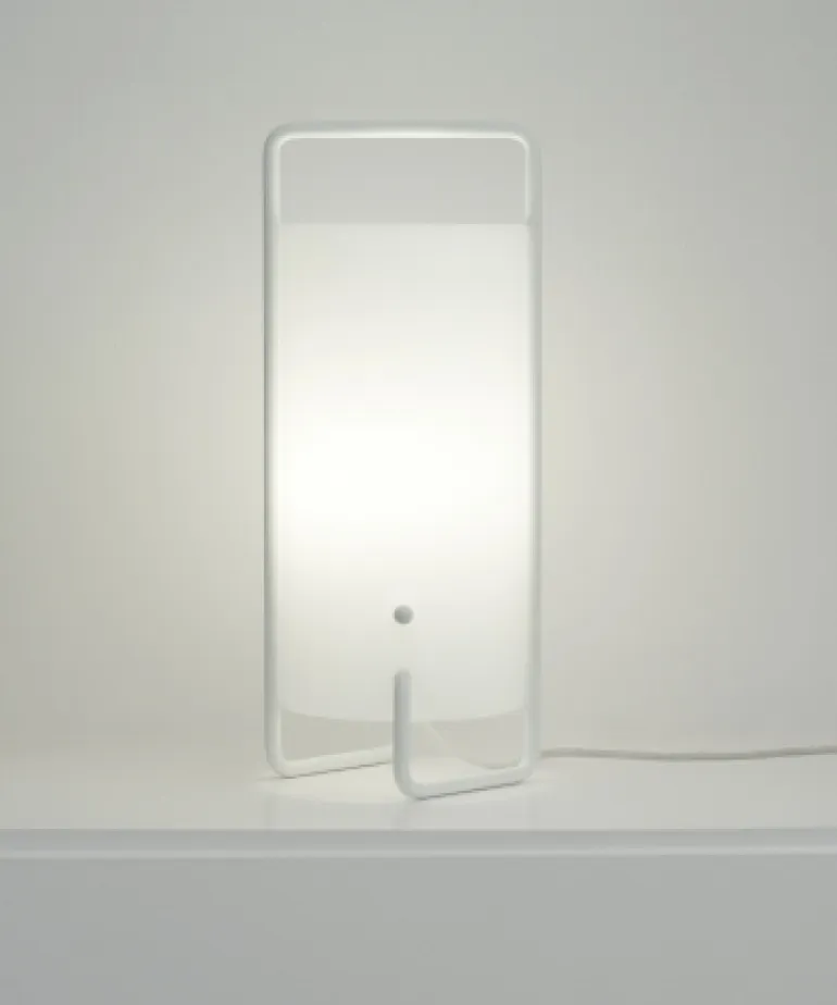 Asa bordlampe, hvid