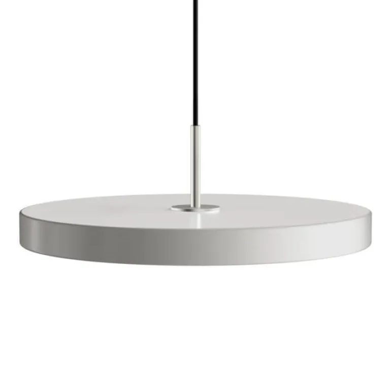 Asteria medium pendel, mist grå/stål