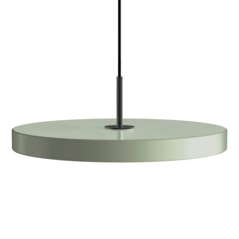 Asteria medium pendel, olive grøn/sort