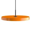 Asteria medium pendel, orange/sort