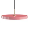 Asteria medium pendel, rose/messing