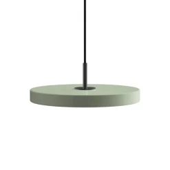 Asteria mini pendel, olive grøn/sort