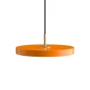 Asteria mini pendel, orange/messing
