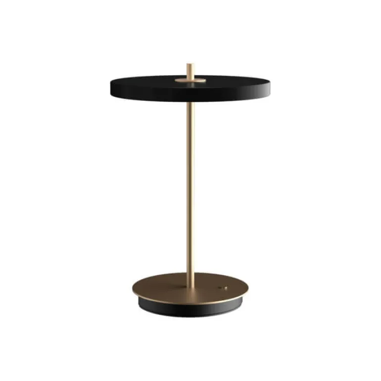 Asteria Move batteri-/bordlampe, sort/messing