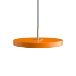 Asteria Plus mini pendel, orange/messing