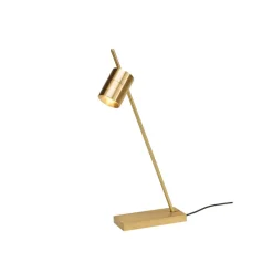 Aude bordlampe 2.7K, børstet messing