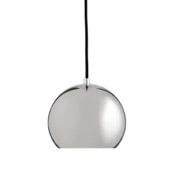 Ball Pendel Ø18, blank krom