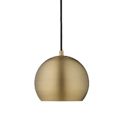 Ball pendel Ø18, mat antik messing