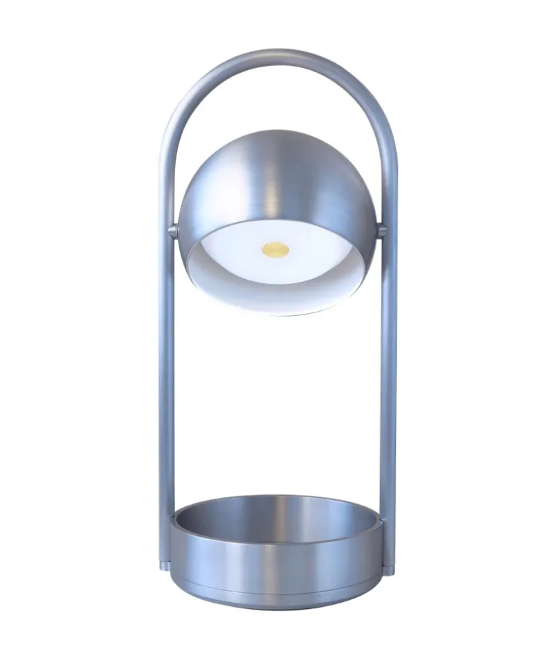 Ball Portable batterilampe / bordlampe, aluminium