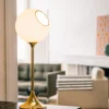 Ballroom Table - bordlampe, white snow