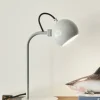 Ball Single bordlampe, blank pale grey (christmas)