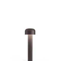 Bellhop Bollard H380 udendørs gulvlampe, brun