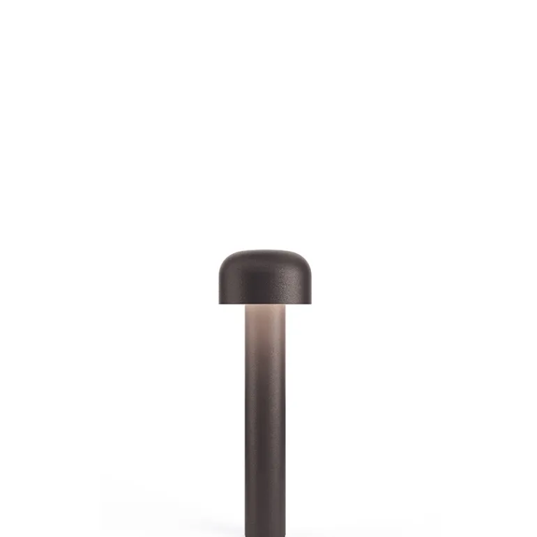 Bellhop Bollard H380 udendørs gulvlampe, brun