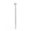 Bellhop Bollard H850 udendørs gulvlampe, hvid