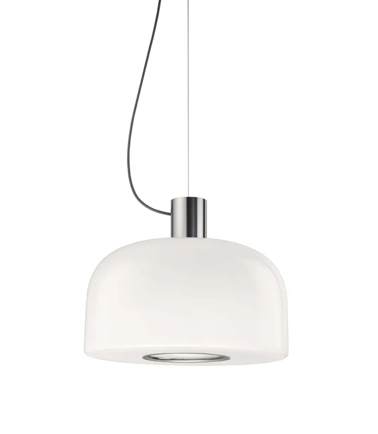 Bellhop Glas S2 pendel, bright aluminium