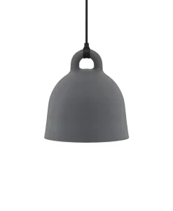 Bell pendel - lille, Grå
