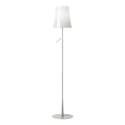 Birdie Lettura/Gulvlampe, on/off, hvid