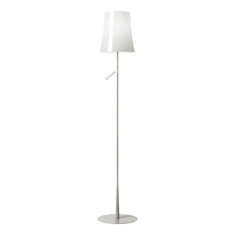 Birdie Lettura/Gulvlampe, on/off, hvid