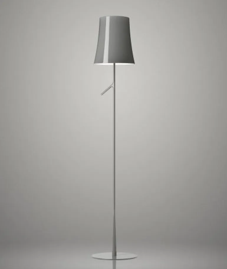 Birdie Lettura LED gulvlampe, grå