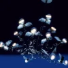 Birdie lysekrone, transparent ledning