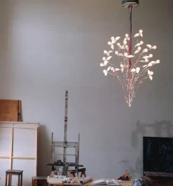 Birds Birds Birds lysekrone, transparent ledning