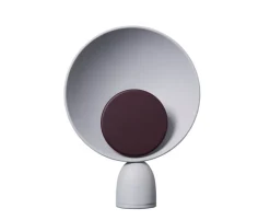 Blooper bordlampe, askegrå/figen lilla