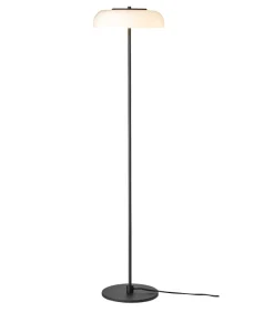 Blossi gulvlampe Ø29, sort/opal
