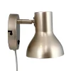 Bob væglampe, metallic beige