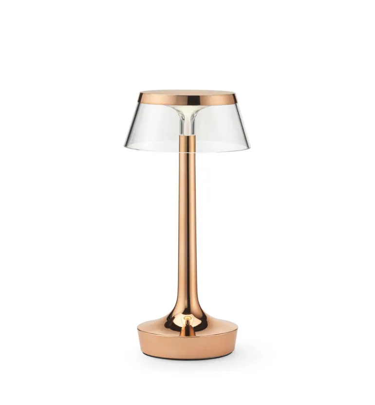 Bon Jour Unplugged batterilampe / bordlampe, kobber