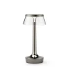Bon Jour Unplugged batterilampe / bordlampe, black krom