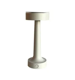 Buddy T1 batterilampe / bordlampe, mat grå