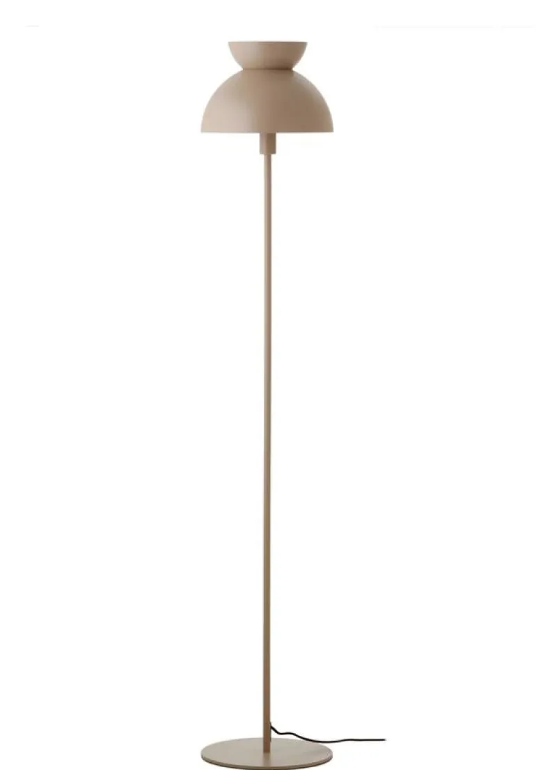 Butterfly gulvlampe, mat tan grey