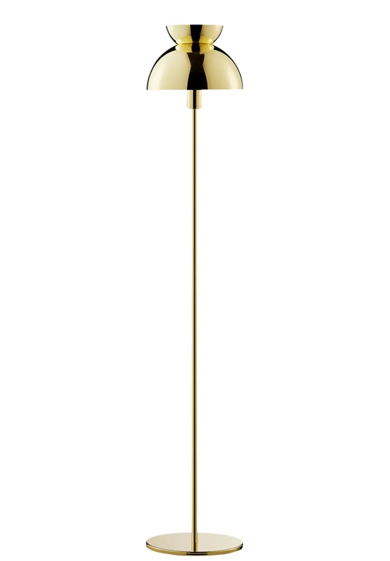 Butterfly gulvlampe, messing