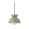 Butterfly pendel Ø21, mat tan grey