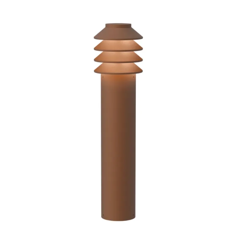 Bysted høj garden Pullert anker u/adapter, corten