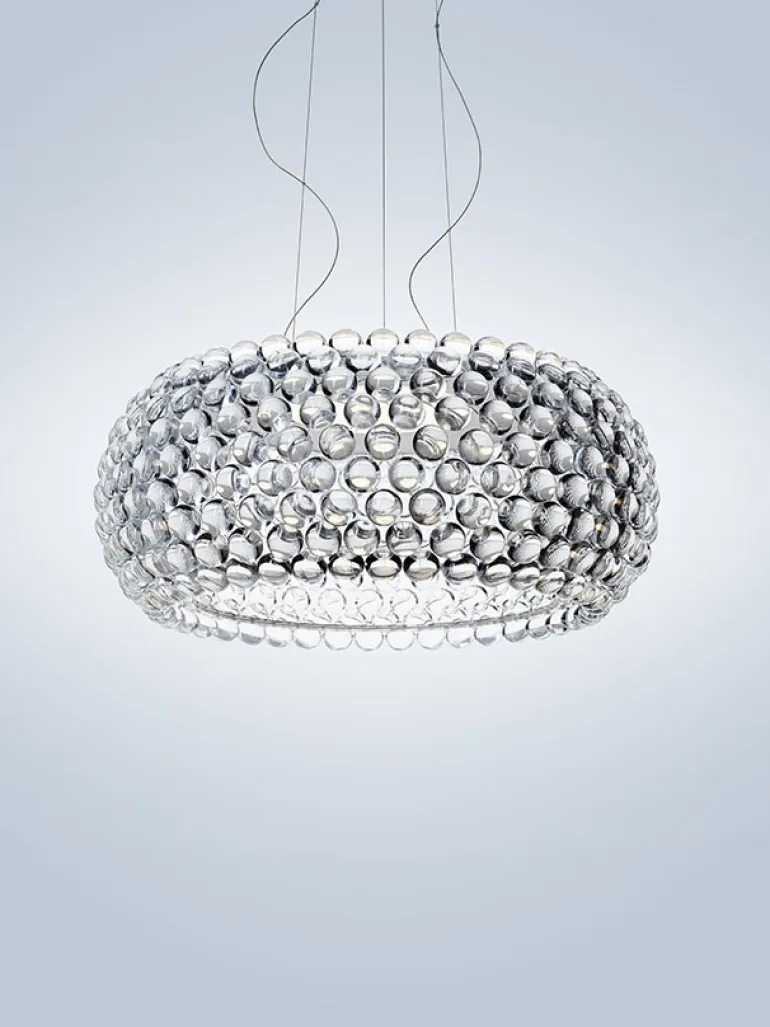 Caboche Plus Grande pendel LED MyLight, transparent