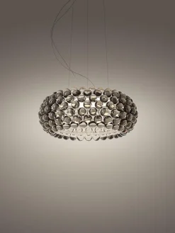 Caboche Plus Media LED pendel MyLight, grå