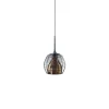 Cage Pendel small, Sort/Bronze