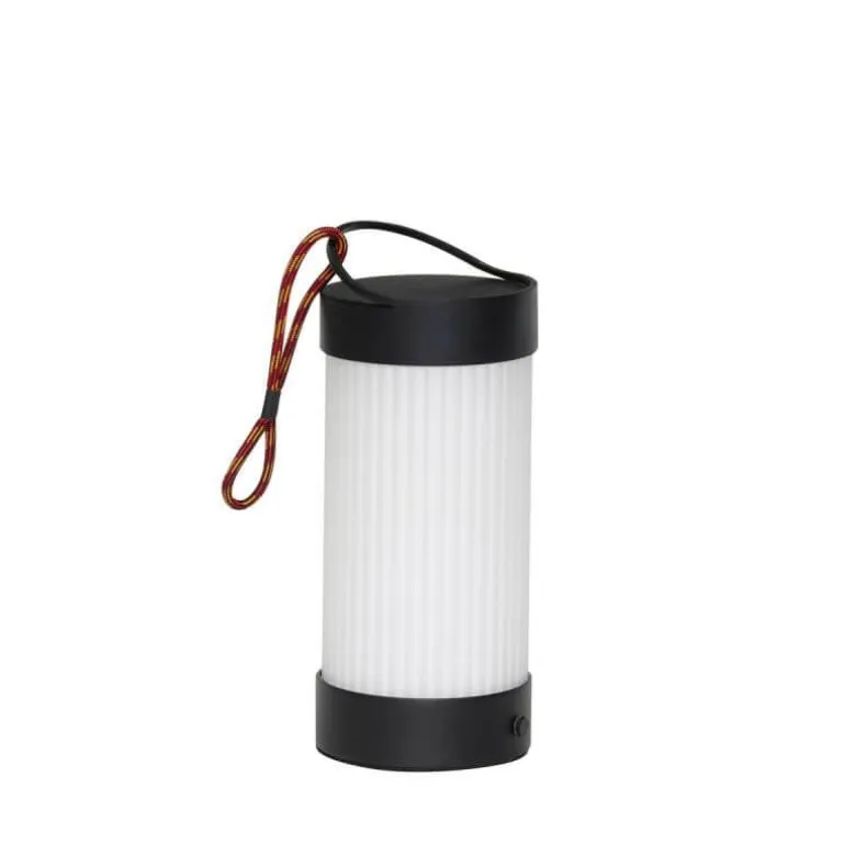 Camp Portable batterilampe, sort