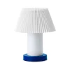 Cellu bordlampe, lyseblå