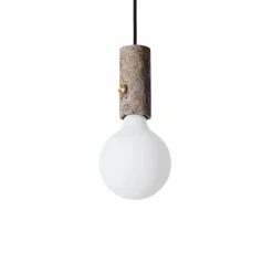 Core pendel / bordlampe, nero marquina