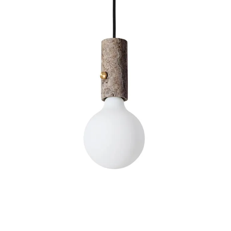 Core pendel / bordlampe, nero marquina