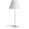Costanza bordlampe D13/D13c, alu/hvid