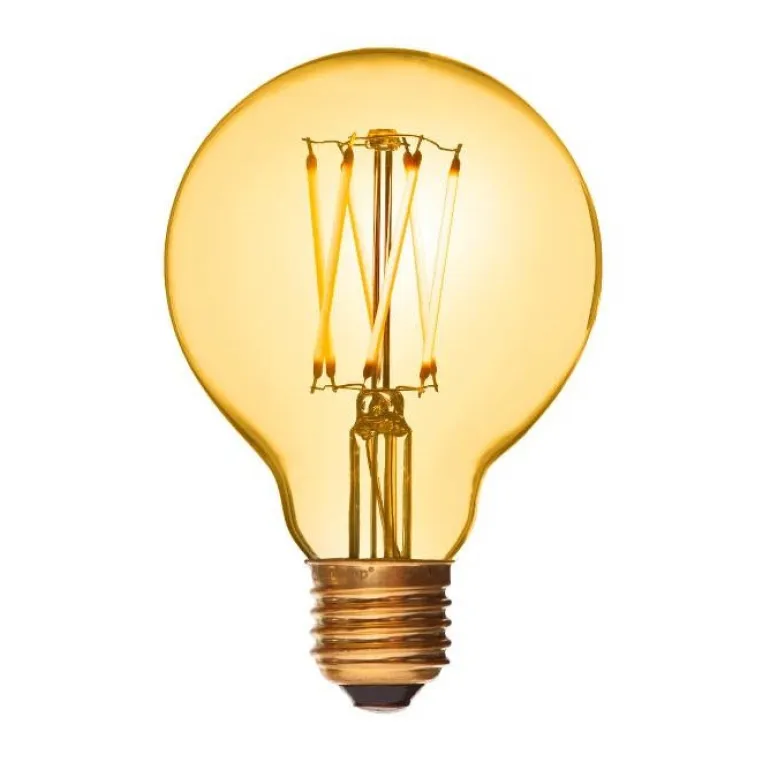 DANLAMP LED Globe de luxe gold 2W 920 100lm E27 Ø80