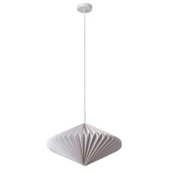 Decor Paper Lantern Diamond pendel, hvid
