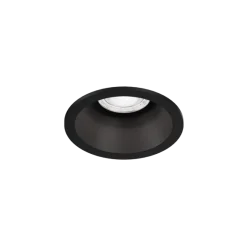 Deep petit IP65 udendørs indbygningsspot (2700K), sort